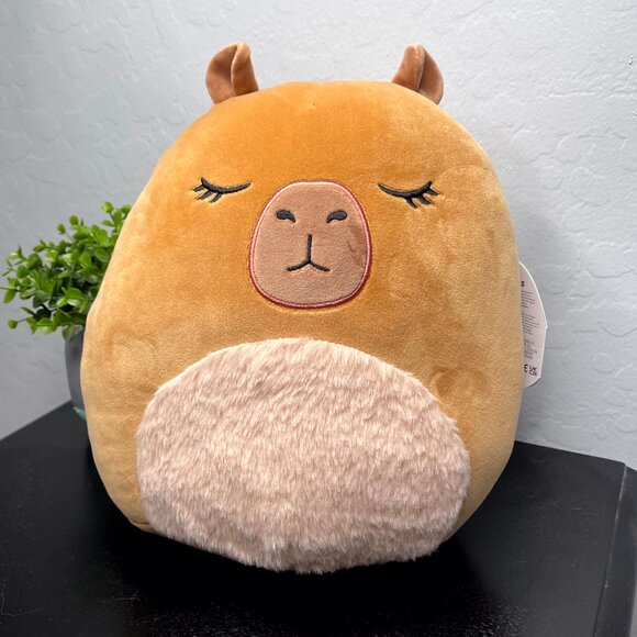*SOLD* Squishmallow 12" "LIJJIAN" Capybara NWT - Picture 1 of 6